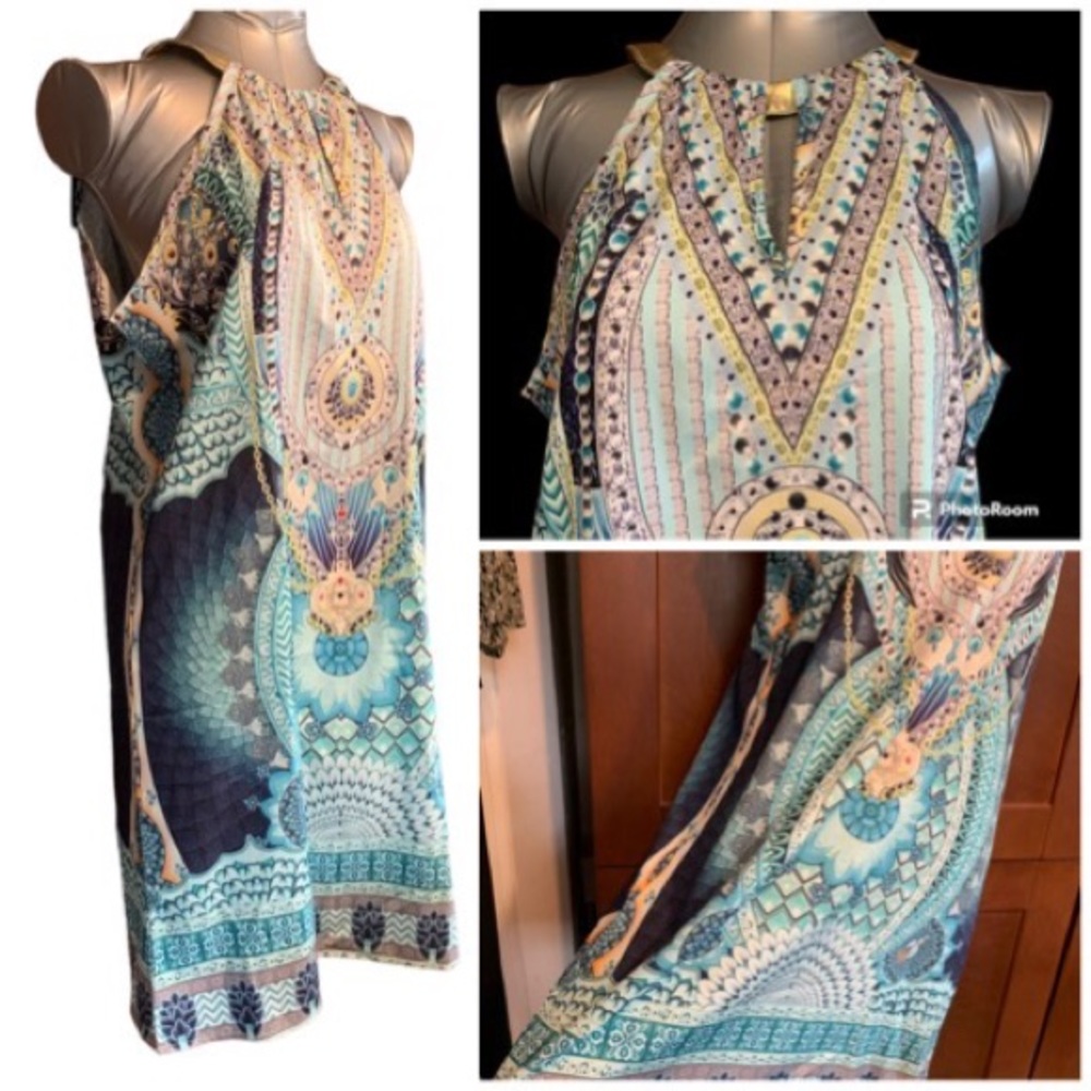Silky dress NWT beach resort clothing.